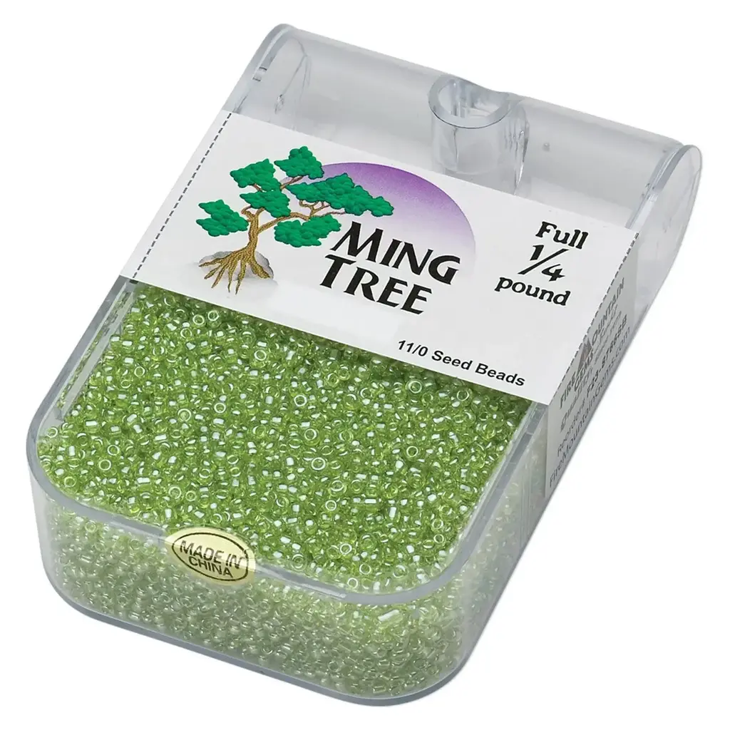 Ming Tree Ming Tree #11 Translucent Luster Lime Green 1/4 Pound pkg.