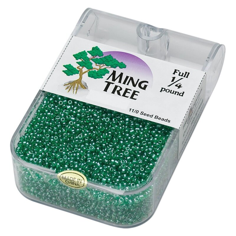 Ming Tree Ming Tree #11 Translucent Luster Green 1/4 Pound pkg.