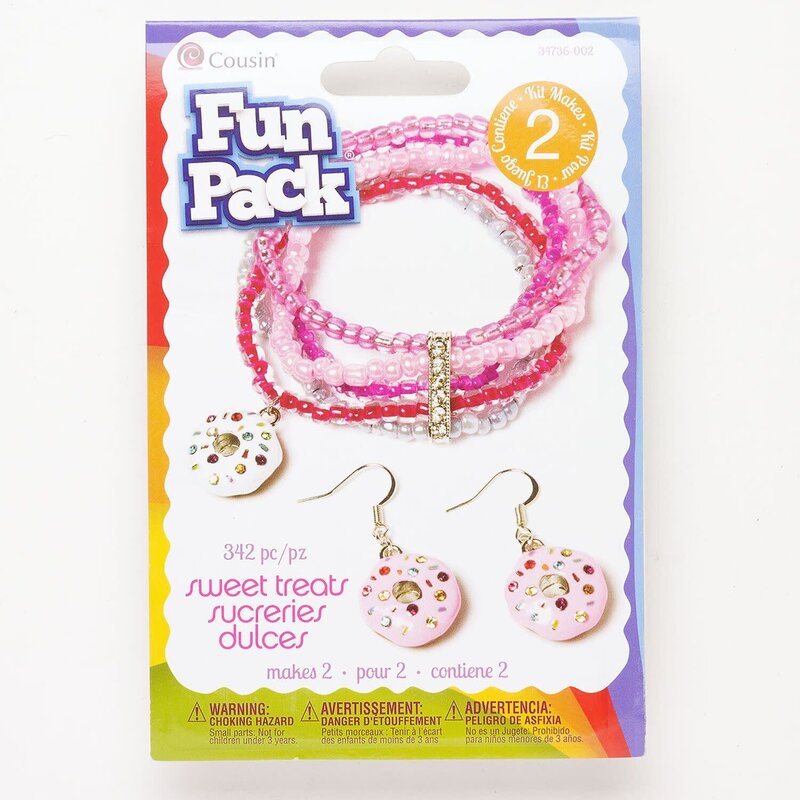 FUN PACK Assortment Sweet Treat Earring Kit