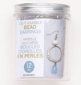 Glass Pearl Do It Yourself Earring Kit