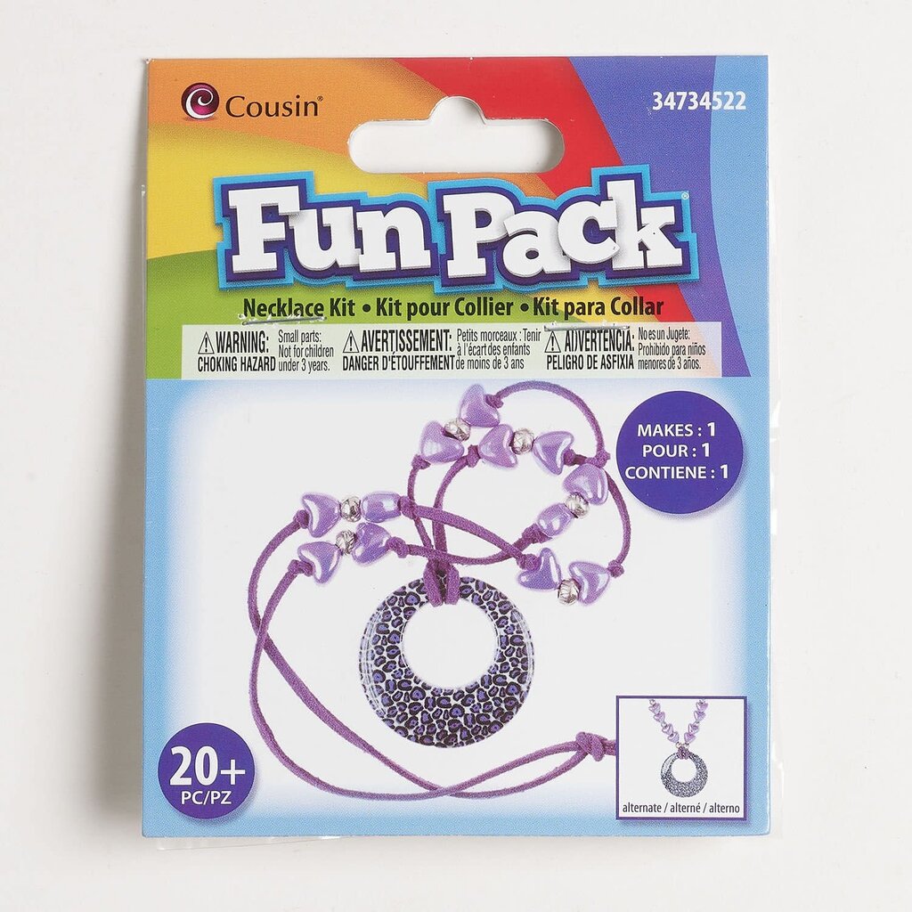 Faux suede Necklace Kit