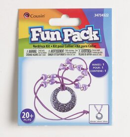 Faux suede Necklace Kit