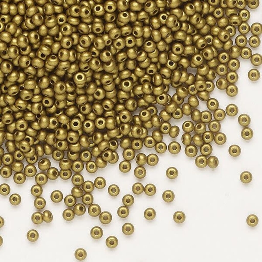 Preciosa Sb#11 Loose OPQ SFT BZ Metallic Alabaster 50gm pkg.