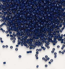 Miyuki Delica #11 Duracoat Opaque Outside Dyed Dark Navy Blue DB2144 7.5gms