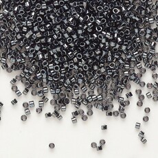 Miyuki Delica #11  Opaque Gunmetal Db0001    7.5gms