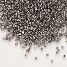 Miyuki Delica #11 Nickel Finish Db0021   7.5gms