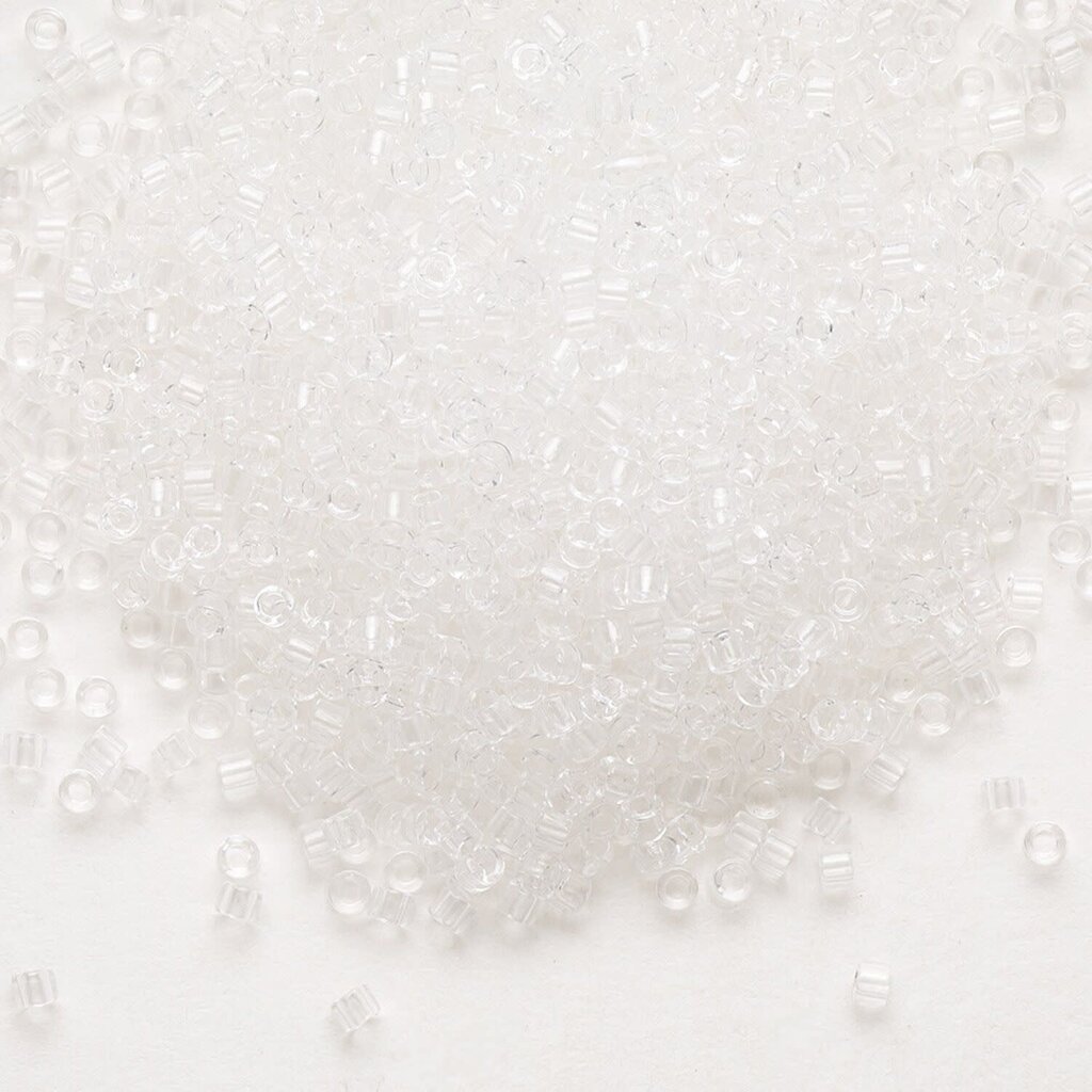 Miyuki Delica  #11  Transparent Crystal Db0141   7.5gms