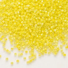 Miyuki Delica  #11 Opaque Rnbw Yellow Db0160 7.5gms