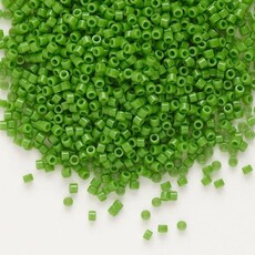 Miyuki Delica #11  Opaque Pea Green Db0724    7.5gms