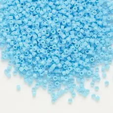 Miyuki Delica #11  Opaque Lt Blue Db0725 7.5gms