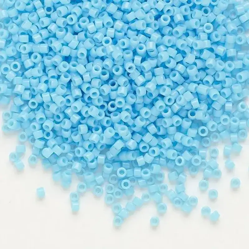 Miyuki Delica #11  Opaque Lt Blue Db0725 7.5gms