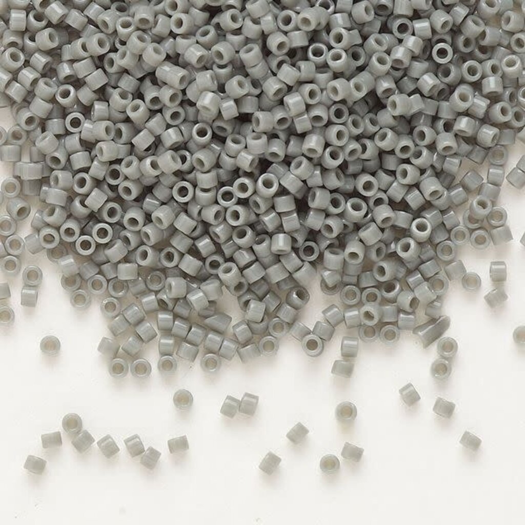 Miyuki Delica #11  Opaque Grey Db0731    7.5gms
