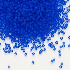 Miyuki Delica #11 Transparent  Matte Blue Db0748   7.5gms