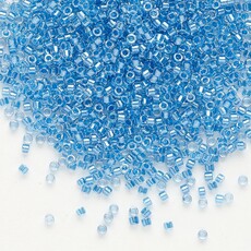 Miyuki Delica #11 Color-Lined Shimmer Sky Blue Db0905 7.5gms