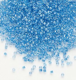 Miyuki Delica #11 Color-Lined Shimmer Sky Blue Db0905 7.5gms