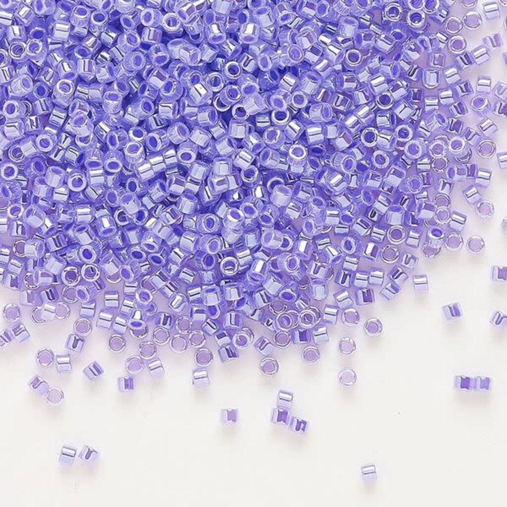 Miyuki Delica #11 Color-Lined Violet Db0249 7.5gms