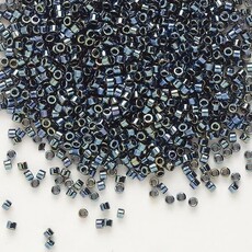 Miyuki Delica #11  Opaque Iris Gunmetal Db0006    7.5gms