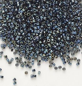 Miyuki Delica #11  Opaque Iris Gunmetal Db0006    7.5gms