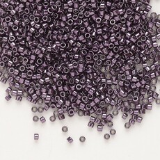 Miyuki Delica #11 Opaque Nickel Light Purple DB0455 7.5gms