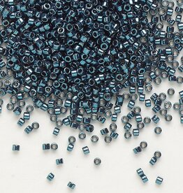 Miyuki Delica #11 Opaque Nickel Finished Dark Teal DB0451 7.5gms