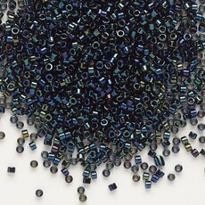 Miyuki Delica #11 Metallic Dark Blue Iris    Db0002 7.5gms
