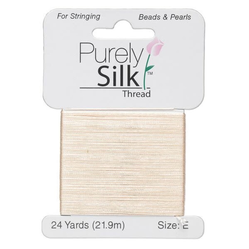Purely Silk Thread Silk Pink E 24Yrds