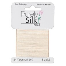 Purely Silk Thread Silk Pink E 24Yrds
