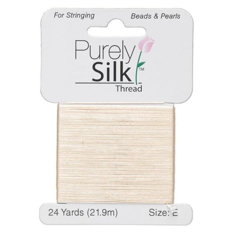 Purely Silk Thread Silk Pink E 24Yrds
