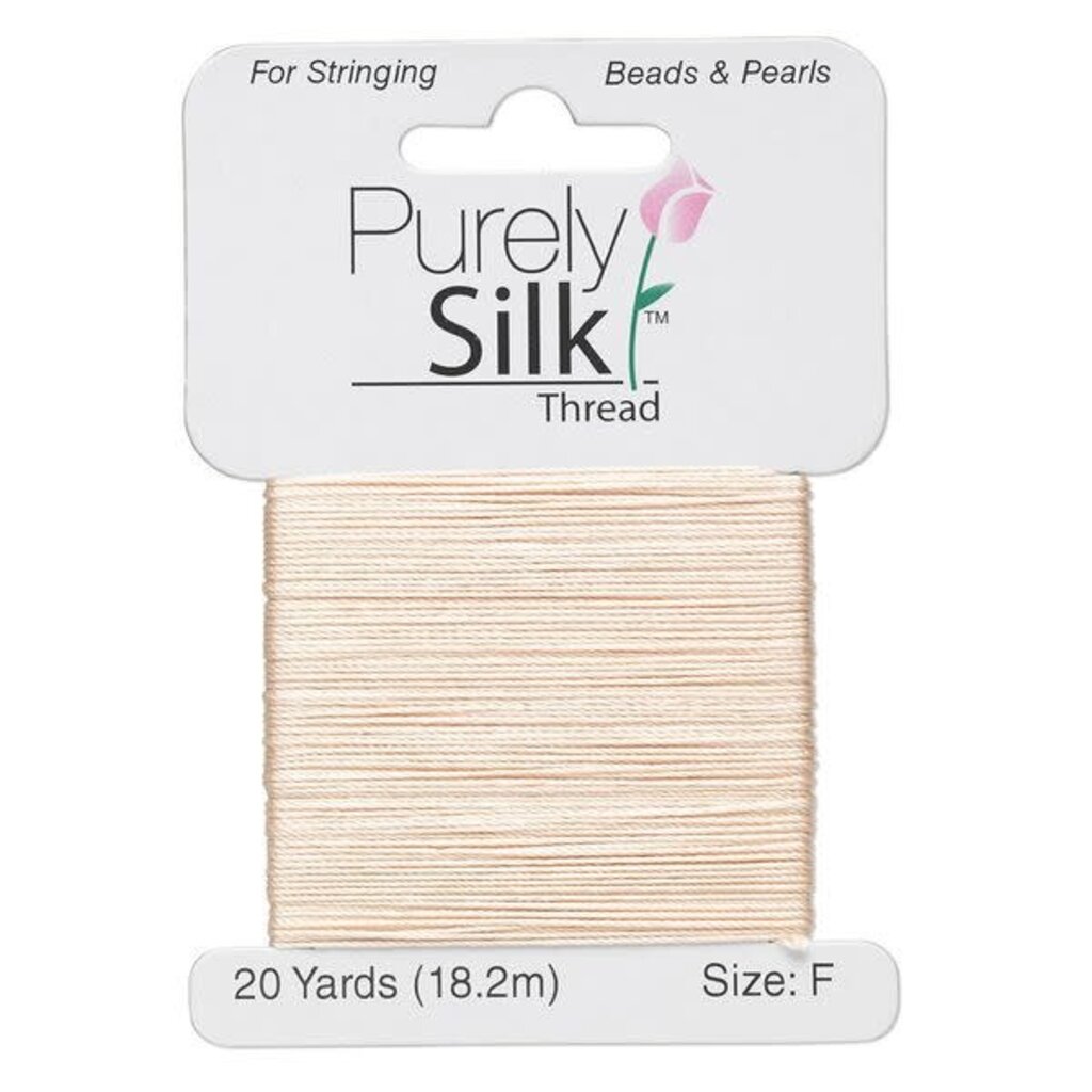 Purely Silk Thread Silk Pink F 20Yrds