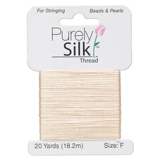 Purely Silk Thread Silk Pink F 20Yrds