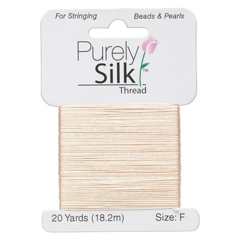 Purely Silk Thread Silk Pink F 20Yrds