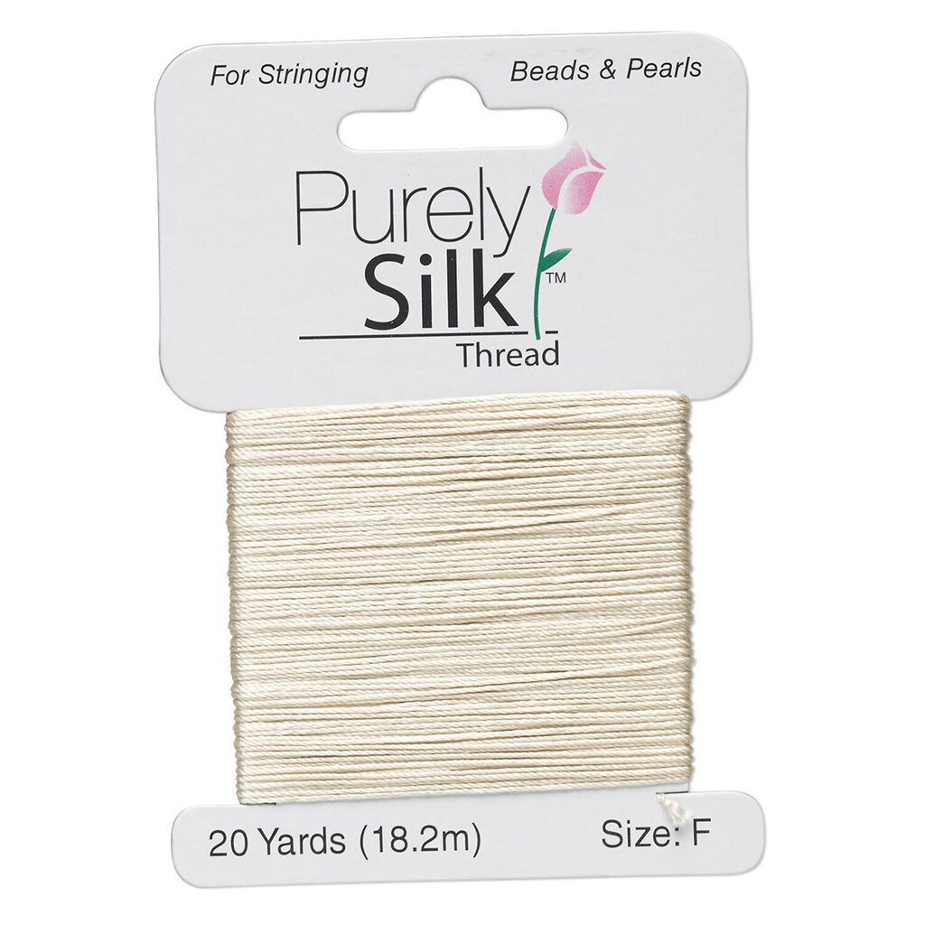 Purely Silk Thread Silk Ecru F 20Yrds