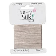 Purely Silk Thread Silk Grey F 20Yrds