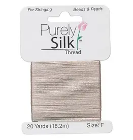 Purely Silk Thread Silk Grey F 20Yrds