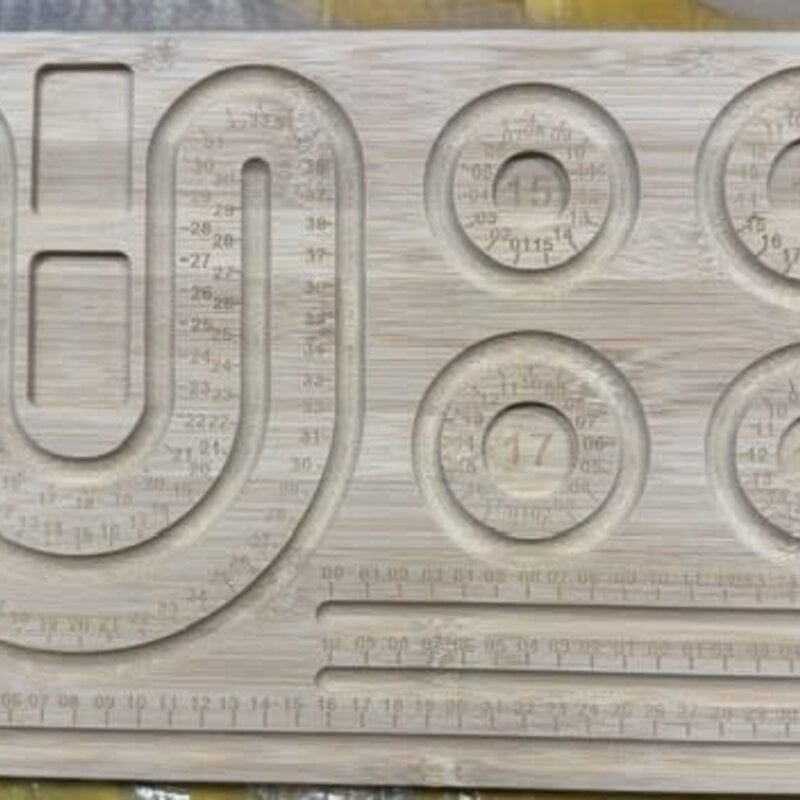 Wooden Beading Board 15.5" x 9.25" x 0.38"
