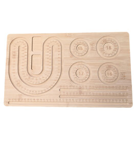 Wooden Beading Board 15.5" x 9.25" x 0.38"