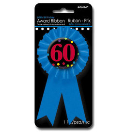 60th Birthday Award Ribbon