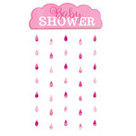 Pink Baby Shower Hanging Decoration Cloud