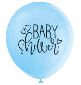 baby shower latex balloons