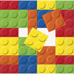 Lego Blocks Beverage Napkins 16ct