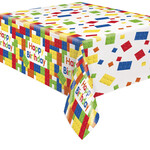 Lego Blocks Rectagular Plastic Tablecloth 54" x 84"