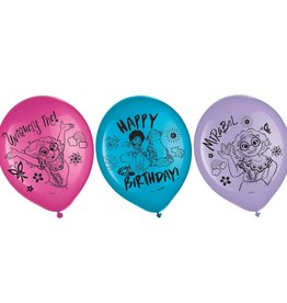 Encanto Latex Balloons 6ct