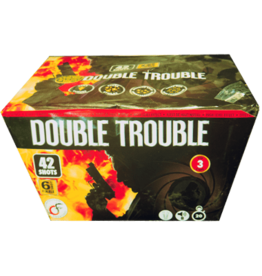 Double Trouble Cake,  Fireworks, 42 Shots
