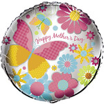"Happy Mother’s Day Butterfly" Foil Balloon 18" (Clearance!)