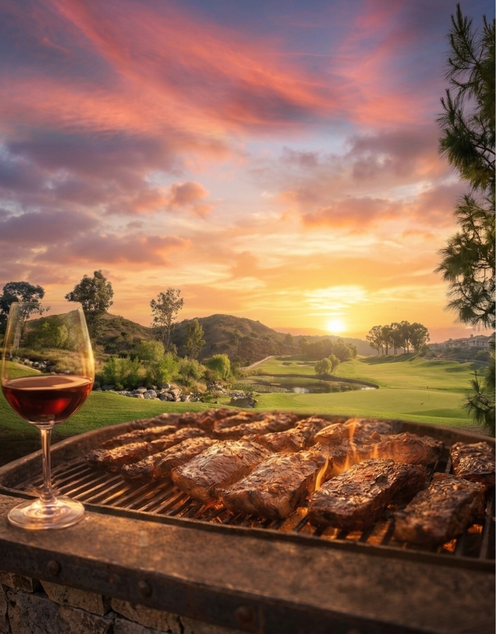 Derricks - Sunset BBQ & Pinot Event Ticket