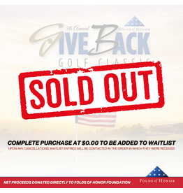 JOIN WAITLIST  |  5th Annual GIVE BACK Golf Classic