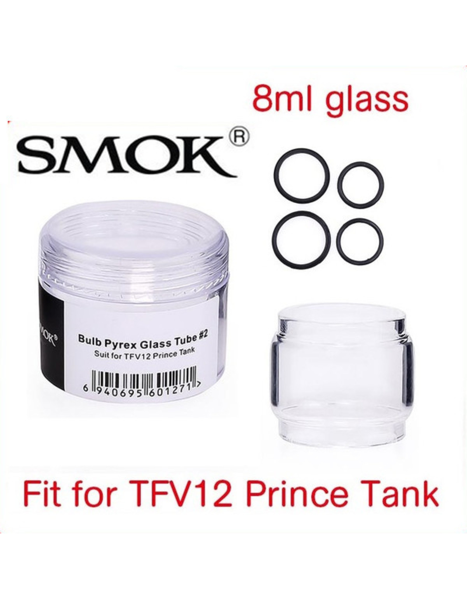 Smok Smok TFV12 Prince Bulb Replacement Glass