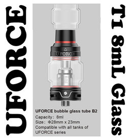 Voopoo VooPoo UFORCE T1 Replacement 8mL (Bubble Glass)