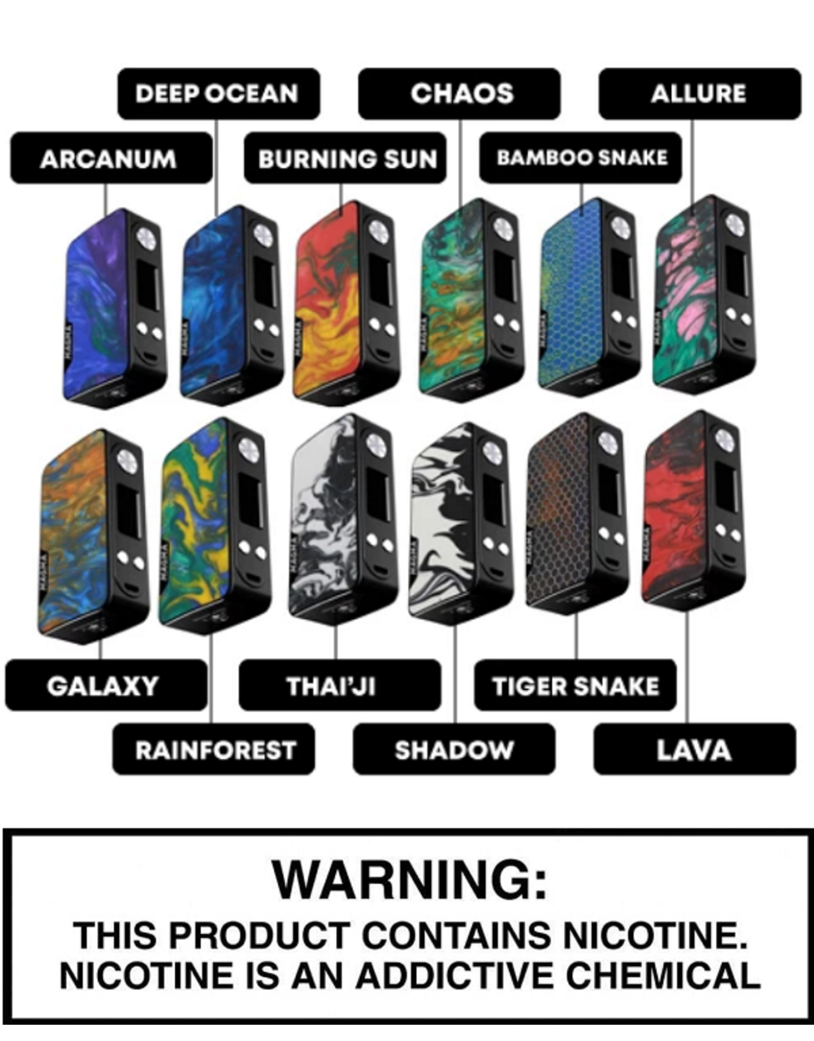 FamoVape Famovape Magma 200W TC Box Mod