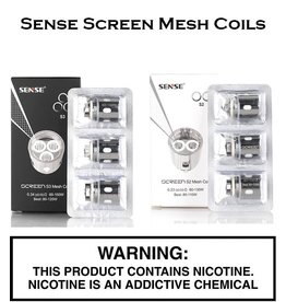 Sense Sense Screen Mesh Coils - Pack of 3